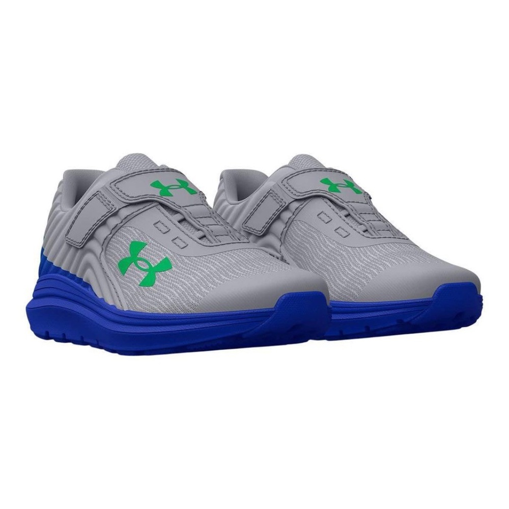 BRAND NEW toddler boy under armour binf outhustle velcro shoes size 7 K